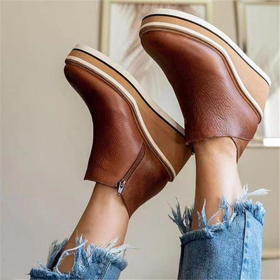 Botines de Cuero Ana María